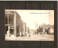 COURRIERES 62 La Rue De L Eglise Apres La Guerre Animée - Harnes