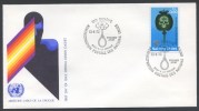 FDC ONU - GINEVRA GENEVE - 1973 - LOTTA CONTRO LA DROGA - 80 - Drogen