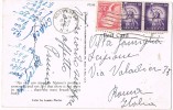 1092. Postal ROCHESTER (NY) 1957 A Italia - Storia Postale