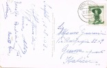 Postal SEEFELD (Tirol) 1953 A Italia - Storia Postale