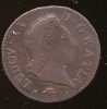France  LOUIS XV  1/2 Sol 1771 D  Vieille Tête DOUBLE FRAPPE Pièce Monnaie - 1715-1774 Louis XV Le Bien-Aimé