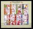 MALASIA 1998 - XVI COMMONWEALTH GAMES - MINI BLOCK (16 SELLOS) - YVERT Nº 673-688 - Gewichtheben