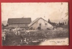 P908 Ferme Du Soliat Au Creux Du Van, Val De Travers.Troupeau De Vaches.Cachet Noiraigues 1918, Petites Taches. - Noiraigue 