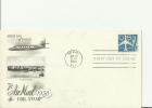 USA 1958 - FDC 7 CENTS AIRMAIL 1958 COIL STAMP W 1  STAMP OF 7 CENTS POSTMARKED MIAMI-FLA JUL 31,RE 161 - 1951-1960