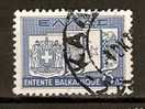 GREECE 1938 BALKAN ENTENTE BUCAREST -6 DRX - Usati