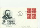 USA 1955 - FDC  6 CENTS REGULAR POSTAGE SERIE FOR 1955 ADDR W 4 STAMPS OF 6 CENTS  POST.NEW YORK - NY NOV 18,RE 174 - 1951-1960