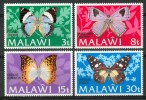 1973 Malawi Farfalle Butterflies Schmetterlinge Papillons Set MNH** B575 - Malawi (1964-...)