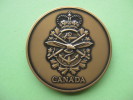 Médaille En Bronze Ministre De La Defense Canadienne @ - Autres & Non Classés