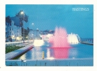 Cp, Angleterre, Hastings, The Fountains At Night, Hastings Promenade, écrite - Hastings