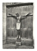Cp, 15, Saint-Flour, Intérieur De La Cathédrale, Christ En Bois - Saint Flour