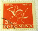 Romania 1957 Postage Due 20b - Used - Strafport