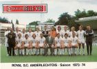 BELGIUM 1973 POSTCARD - Beroemde Teams