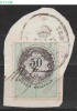 HUNGARIA, 1876, Revenue Stamp, CPRSH. 170 - Fiscali