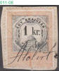 HUNGARY, 1880, Revenue Stamp, CPRSH. 182 - Fiscale Zegels