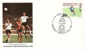 ITALY 1980 COMMEMORATIVE COVER + POSTMARK - UEFA European Championship