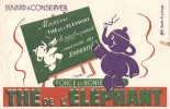 THE  DE L'ELEPHANT  FORCE ET BONTE AVEC MAXIME D'APRES R L DUPUY - Caffè & Tè