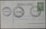 YUGOSLAVIA  - JUGOSLAVIJA  - ESSAY  POSTCARD  TITO  10 Din  On  Greenish THIN PAPER - 1955 - RARE - Postwaardestukken
