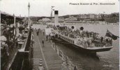 BOURNEMOUTH - HAMPSHIRE - PLEASURE STEAMER AT THE PIER - Bournemouth (tot 1972)
