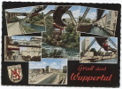 GERMANY - WUPPERTAL, Mosaic Postcard, 1966. - Wuppertal