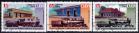 2004 - Mi 4644-4646 - OLD LOCOMOTIVES - Used Stamps