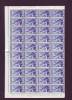 ITALIA  1955 -  Sassone  754** 50 Cent. Stelle - 61 Pezzi In  3 Blocchi - Hojas Bloque