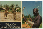 Bijagos Guiné Portuguesa  156 Caçador Felupe Deux Peixe  Bissau  Tir A L' Arc  Homme Nu - Guinea Bissau