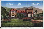 Lote PEP116, Trinidad, Postal, Postcard, The Governor's Residence. (The Postcard Is Not In Perfect Condition) - Trinidad