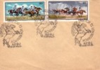 1968. Hungary, Day Of  Horses,  FDC - FDC