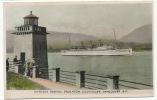 Empress Passing Brockton Lighthouse Vancouver BC Color No Postcard Back  Phare - Vancouver