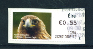 IRELAND  -  ATM Stamp Used On Piece As Scan - Franking Labels