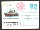 URSS Lettre Exp. Polaire Illustrée Voyagée - Cartas & Documentos