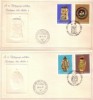 1968. Hungary, 41th Stamp Day,  On Special Embrossed,FDC - FDC