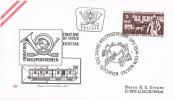 Carta WIEN (Austria) 1974.  100 Jahre Weltpostverein. UPU - Brieven En Documenten