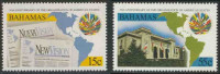 Bahamas 1998 Mi 958 /9 ** OAS Magazine "New Vision" + OAS Headquarters Building, Washington - Altri & Non Classificati