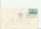 USA 1953 - FDC THE NATIONAL GUARD OF THE U.S. ADDR. W 1 STAMP OF 3 CENTS POSTM. WASHINGTON-DC  FEB 23, RE 179 - 1951-1960