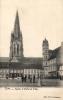 BELGIQUE - FLANDRE OCCIDENTALE - LOO - LO-RENINGE - Eglise Et Hôtel De Ville. - Lo-Reninge