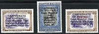 HONDURAS 1966 SOCCER FOOTBALL CUP Overprints Mnh VF CV. 23,00 EUROS - Other & Unclassified