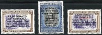 HONDURAS 1966 SOCCER FOOTBALL CUP  Overprints On COLUMBUS Mnh VF CV. 23,00 EUROS - Otros & Sin Clasificación