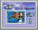 HUNGARY 1981 RED CROSS S/S HELICOPTERS, HENRY DUNANT, MAPS, NOBEL PRIZE,MEDICINE - Ongebruikt