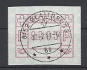 Typ 6 Frühdatum 17. Juli 81 Glattbrugg KW 100 - Automatic Stamps