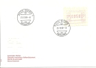 Typ8 Frühdatum Bern 5.11.90 Auf FDC PTT Brief KW 180 - Timbres D'automates