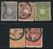 ● JAPAN 1899 / 902 - STEMMI - N.° 94 . . . Usati - Cat. ? € - Lotto N. 546 - Used Stamps