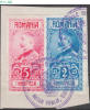 ROMANIA, 1928, FERDINAND I, Revenue Stamp, MINISTRY OF FINANCE, RRSC. 129, 131 - Fiscales