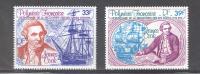 (S1194) FRENCH POLYNESIA, 1978 (Bicentenary Of Captain James Cook´s Arrival In Hawaii) Complete Set Mi ## 248-249. MNH** - Nuovi