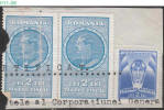 ROMANIA, 1932, 1936, King CAROL II , Revenue Stamp, MINISTRY OF FINANCE, National Aviation Fund, RRSC. 164, 12 - Fiscales