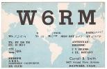 CARTE RADIO QSL - U.S.A. - CALIFORNIE - HAYWARD - 1948. - Radio Amateur