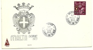 1977 - Malta 544 Stemmi FDC, - Covers