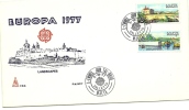 1977 - Malta 549/50 Europa FDC, - 1977