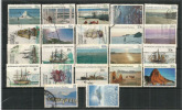 Voiliers Et Bateaux Desservant Les Bases Antarctiques Australiennes. 22 T-p Oblitérés. - Used Stamps