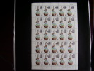 K U T  1975  Issue AFRICAN ARTS  Shillings ´Kamba Gourd´ COMPLETE SHEET Of 25 MINT. - Kenya, Ouganda & Tanzanie